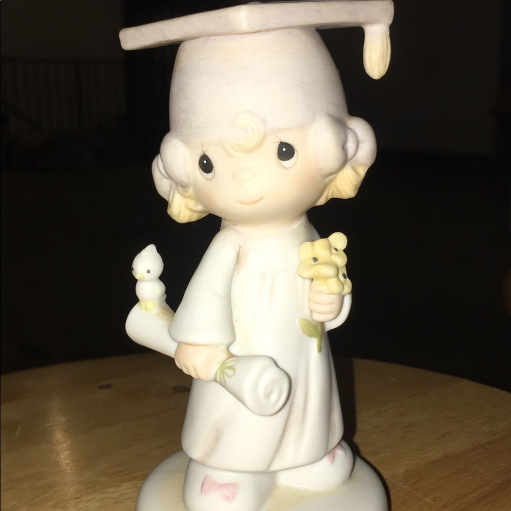 precious moments the lord bless you and keep you porcelain figurine NWT